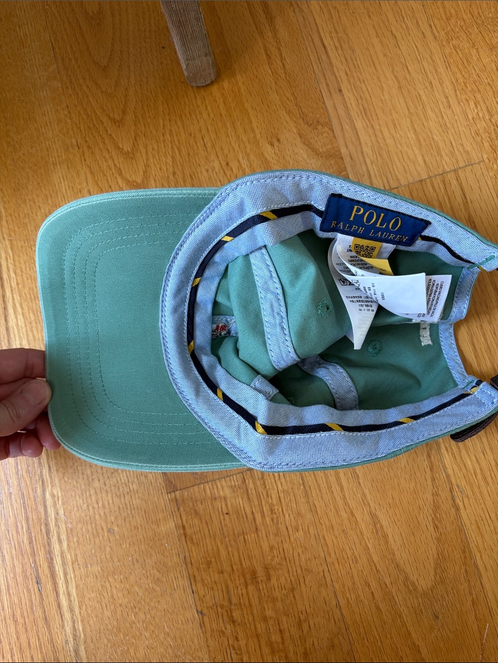 Ralph Lauren Polo green baseball cap - Picture 8 of 10